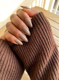 Alia – Golden Aura | Press-on Nails
