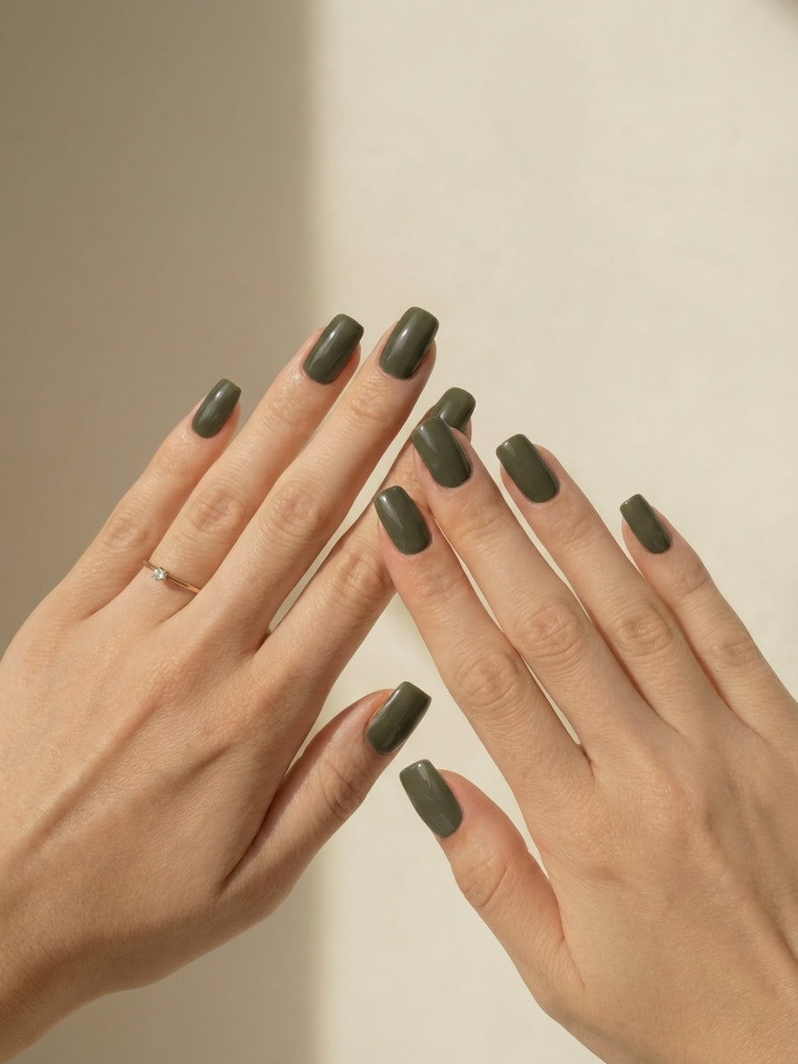 Néva – Vert Envoûté | Press-on Nails
