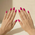 Fiona - Manucure Rose Éclatante!